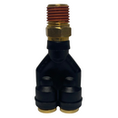 PLC Male Branch Y Fitting DOT, 3/8in X 1/4in | 177.12C6164 Automann