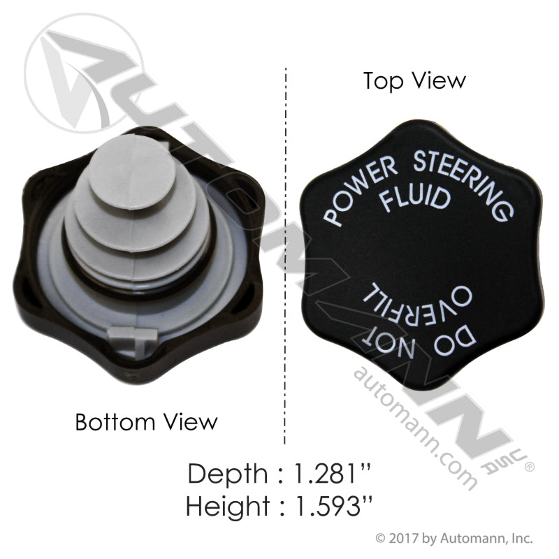 APDTY 139234 Power Steering Reservoir Cap APDTY 139234 Power Steering Reservoir Cap