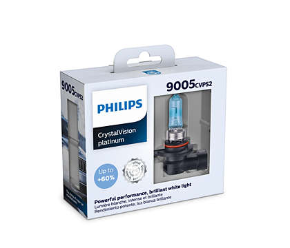Philips CrystalVision platinum Headlight 9005