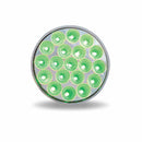 4" Red Stop, Turn & Tail to Green Auxiliary Round LED Light | TLED-4XRG Trux Accessories