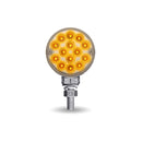 Clear Amber/Red Turn & Marker 3" Mini Double Face Round Reflector LED Light | TLED-DL3XC Trux Accessories