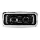 Universal Heated LED Projector Headlight Assembly with Glow Position & Marker LED Accents – Black (Passenger Side) | TLED-H137 Trux Accessories