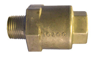 Single (One Way) Check Valve, Female and Male NPT Fittings | Sealco 10200 1/2