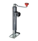 Bulldog Pipe-Mount Topwind Swivel Jack - 10" Lift - 2,000lb Capacity | 158451 Redneck Trailer