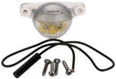 17 Series White 2" Round License Light, 2 Screw Mount | Truck-Lite 17002