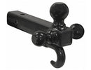 Tri-Ball Hitch With Recovery Hook For 2 Inch Hitch Receivers | Buyers Products 1802208