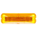 19 Series Yellow LED 1"x4" Rectangular Marker Clearance Light, 19 Series Male Pin & Bracket Mount | Truck-Lite 19250Y3