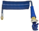 15 ft Blue ARMORFLEX-HD™ Aircoils with Gladhands | 16A15BHG Tectran