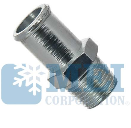 3/8" Male Pipe Heater Fitting, Hex Base Connector | MEI/Air Source2604