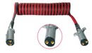 12 ft Dual Tailgate Battery Charging or Tarping System Powercoil | 7DTB222MW Tectran