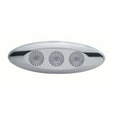 3 LED Slim Profile Reflector Light (Clearance/Marker) - Amber LED/Clear Lens | United Pacific 39723