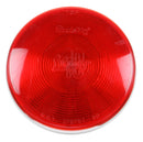 Super 40 Incandescent Red 4" Round Stop/Turn/Tail Light, PL-3 Connection & Grommet Mount | Truck-Lite 40242R3