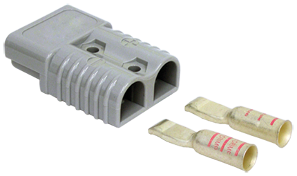 50 Amp Battery Connector, .221 I.D. Connect | Tectran 5007-1