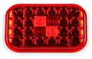 Signal-Stat Yellow LED Rectangular Rear Turn Signals, PL-3 & Grommet Mount | Truck-Lite 4550A