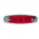 SuperNova® Low-Profile Red LED Clearance Marker Light w/ Bezel | Grote 47252