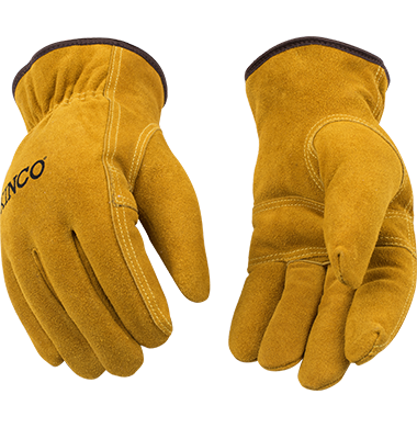 Lined Suede Cowhide Driver Gloves | 51PL Kinco