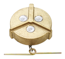 Non Locking Brass Female Threads Fuel Cap | Tectran 9118