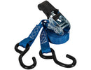 12 Foot Standard Duty Ratchet Tie Down With Rubber Grip - 4 Pack | Buyers Products 5483215