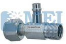 3-1/8" Straight Compressor Service Valve Port Adaptor | MEI/Air Source5529
