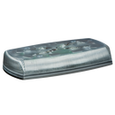 15" Clear/Amber 4 Bolt Mount LED Mini Light Bar | ECCO 5580CA