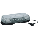 15" Reflex Amber/Green Mini Lightbar, w/ Clear Lens & Vacuum | ECCO 5590CAG-VM