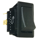 SPST On/Off Blank Rocker Switch, 2 Blade Terminal | Cole Hersee 58027-01BX