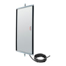 7" x 16" Angle-Back Lighted West Coast Mirror Head | Retrac 610311