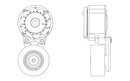 PolyForce Belt Tensioner Kit | Kit Masters 689407