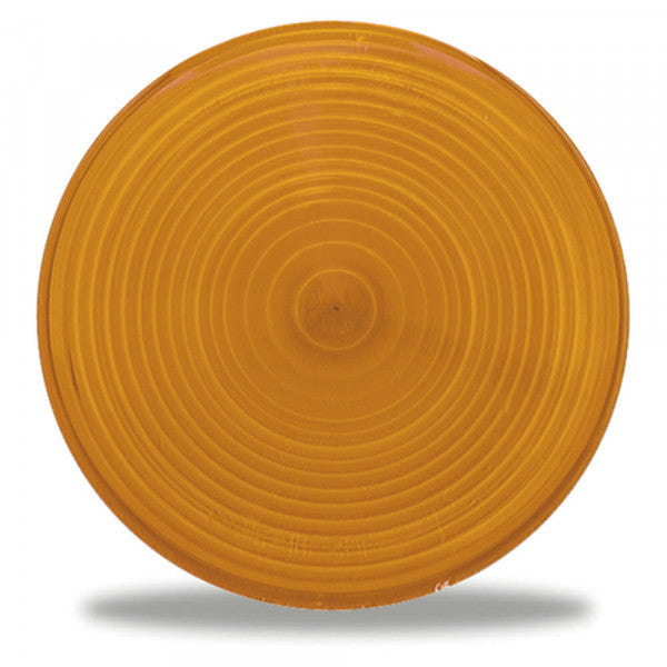 4" Amber Stop Tail Turn Replacement Lens | Grote 90233