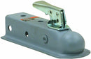 Trailer Steel Straight Tongue Coupler 2" Channel X 2" Ball | 91058 Buyers Products