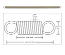 11-5/16" Hose Support Spring | Tectran 912