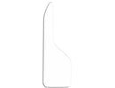 Thermo Flex Fender Guard White Mudflaps 12x37 Inch | Buyers Products B1237PPW