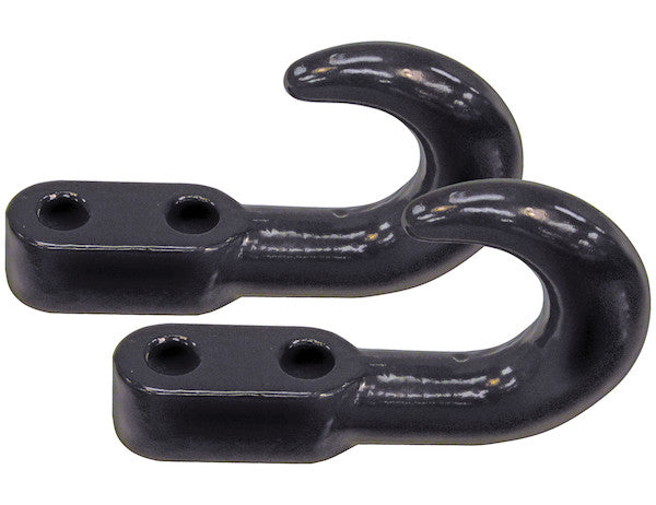 Black Drop Forged Light-Duty Tow Hook - 10,000 Pound | Buyers Products B2799B
