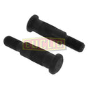 Stepped Body Diameter Serrated Left Hand Wheel Stud | E5722L Euclid