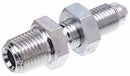 Male JIC 37 Flare Bulkhead to Male Pipe NPTF (SAE to SAE) | G60541-1212 Gates
