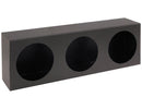 Triple Round Light Box Black Powder Coated Steel | Buyers Products LB6183