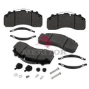 Air Disc Brake D1203 Pad Kit | Model SB-7/SN-7 | Meritor MMD1203AF