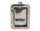 Stainless Steel Junior Single Point Non-Locking Paddle Latch - Thru-Hole Mount | Buyers Products N1883