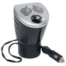 4-In-1 12V Power Outlet with Three 12V Adapters and One USB Port | RoadPro RP492