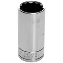 3/8" Drive 7/8" 12 Point Deep Socket | W38628 Performance Tool