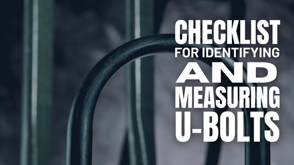 How To Identify And Measure U-Bolts