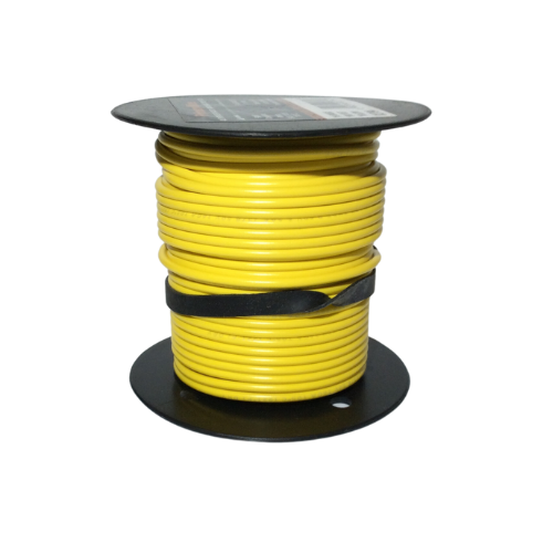 100' Yellow Primary Wire, 16 Gauge - Rated 105 Degree C | 2794 Deka