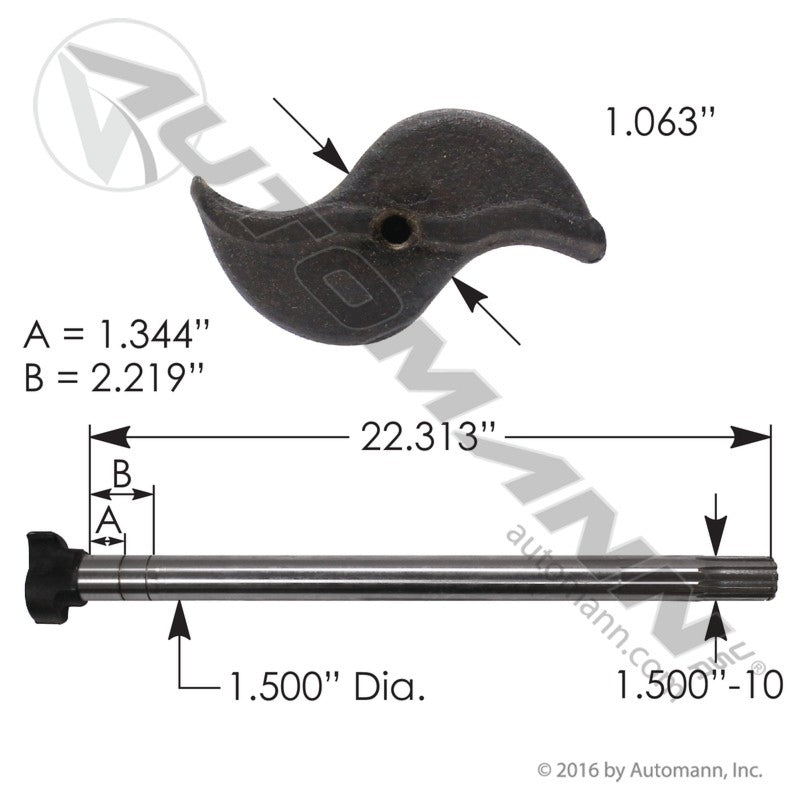 Camshaft LH | 120.102210.01 Automann