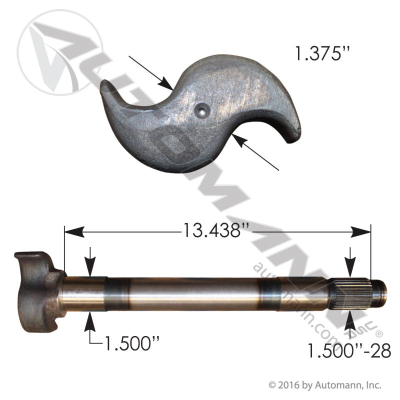 Camshaft LH | 122.281314.01 Automann