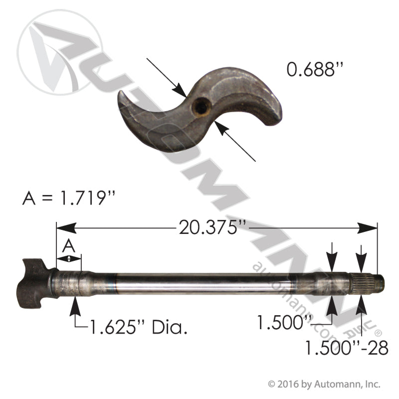 Camshaft LH | 122.282012.01 Automann