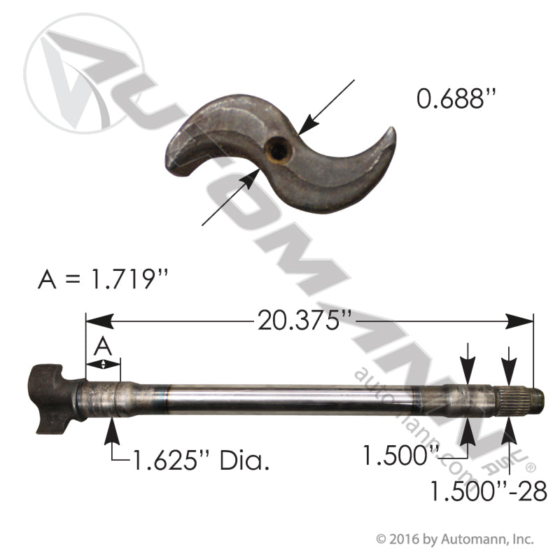 Camshaft RH | 122.282012.02 Automann