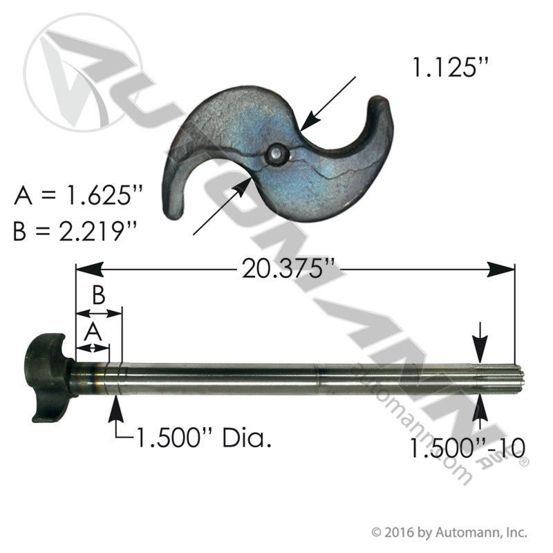 Camshaft RH | 123.102012.02 Automann