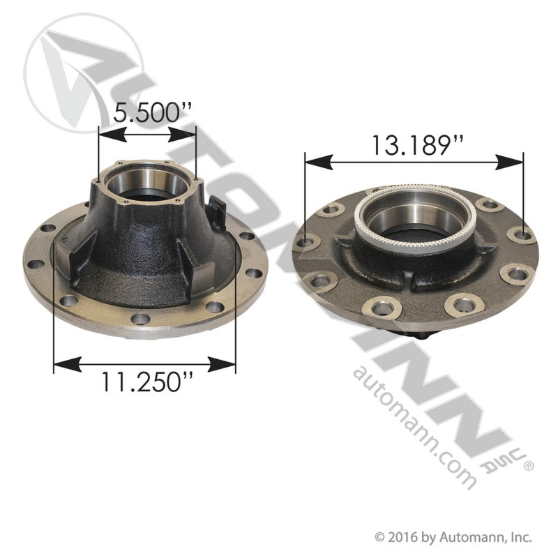 Outboard Mount Hub | 150.T1104 Automann