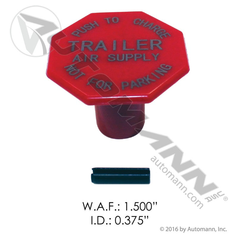 Knob With Pin Red | 170.KN20900 Automann