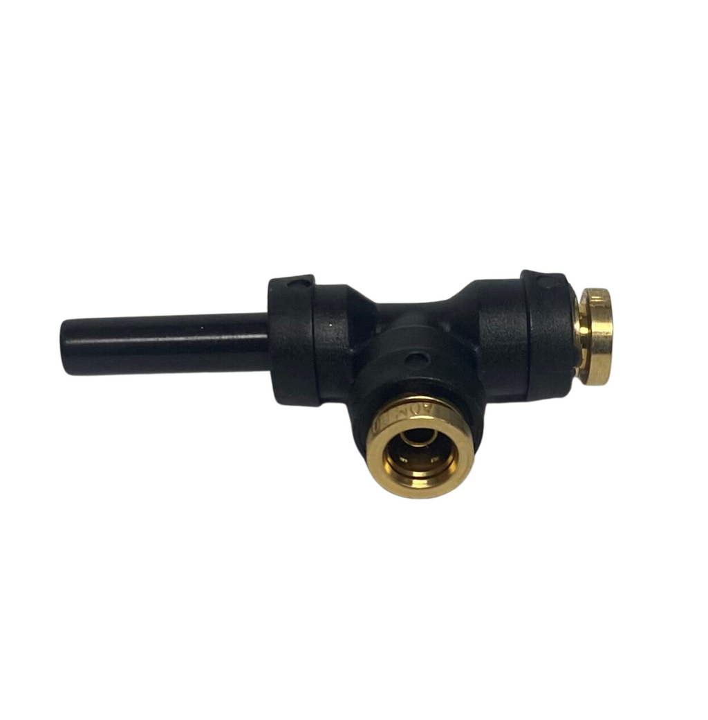 PLC Standpipe Run Tee Fitting, 1/4 X 1/4 X 1/4in | 177.12C5144B Automa